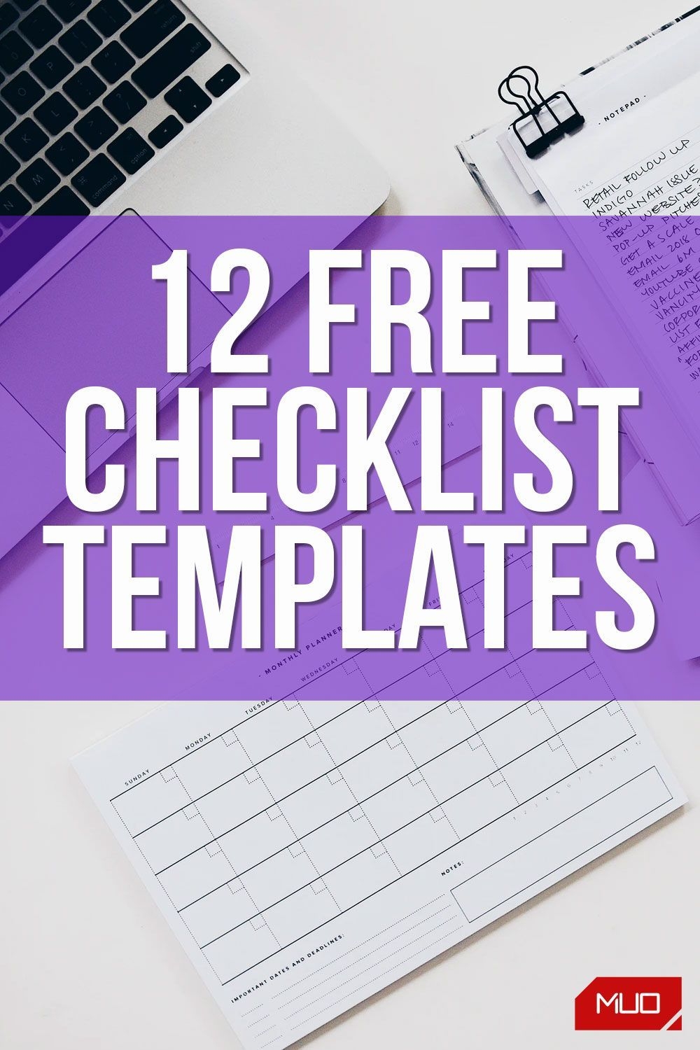 12 Free Checklist Templates To Help You Avoid Mistakes Checklist