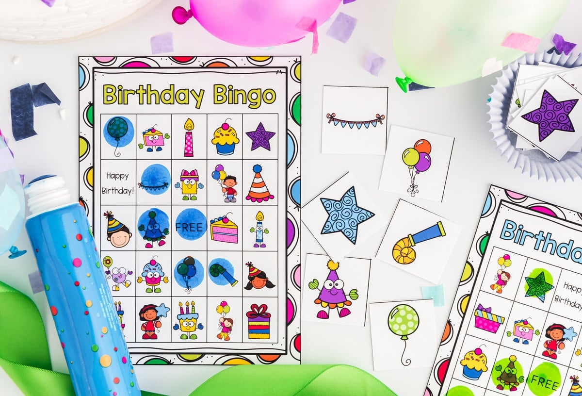 Birthday Bingo Free Printables The Best Ideas For Kids