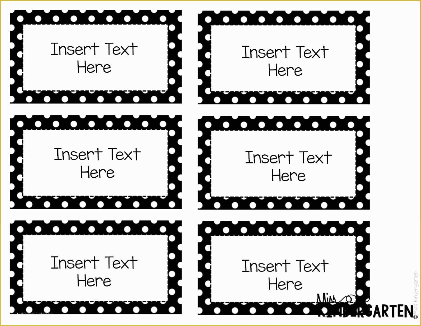 Templates Free Printable Labels For Food