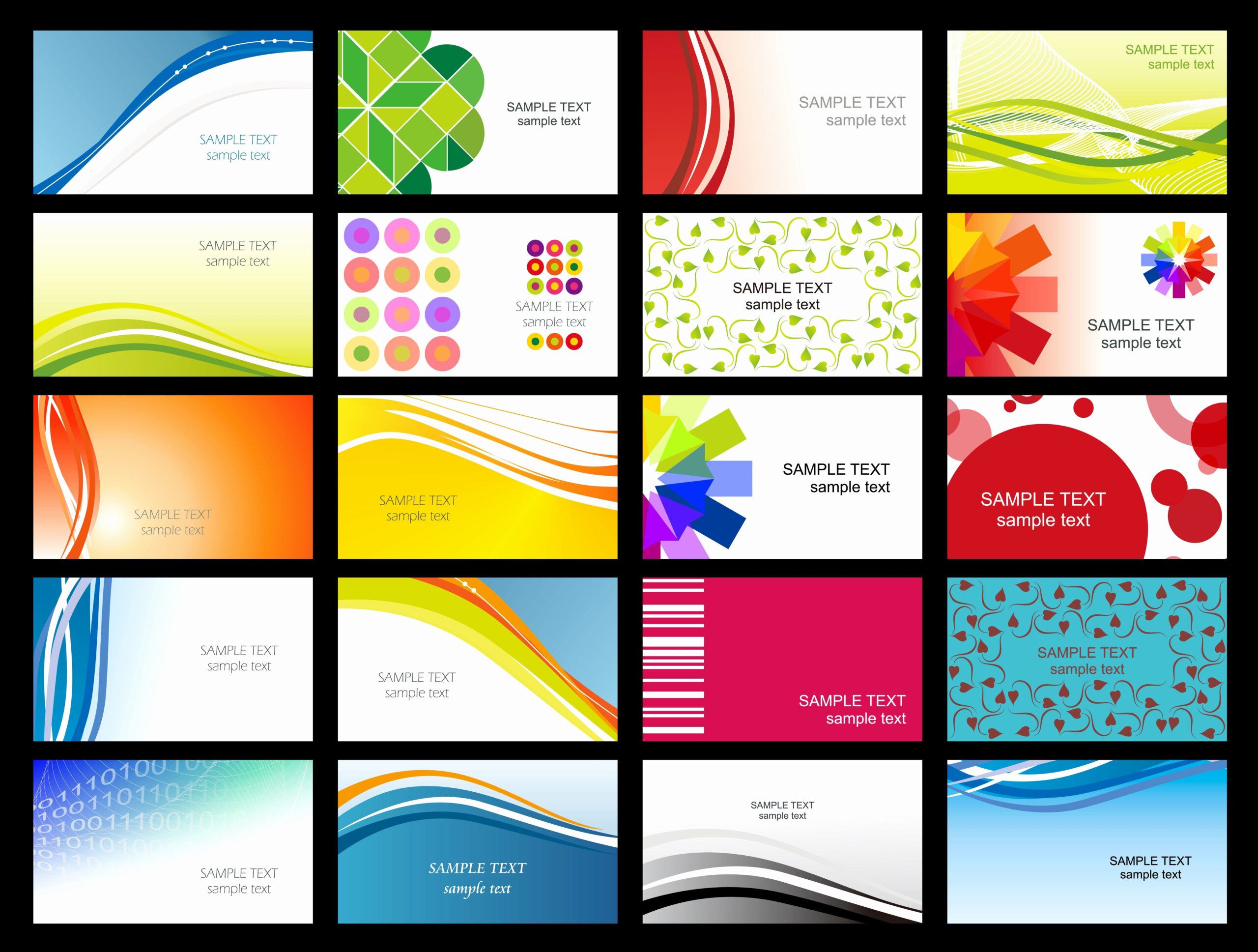 Free Business Cards Templates Printable