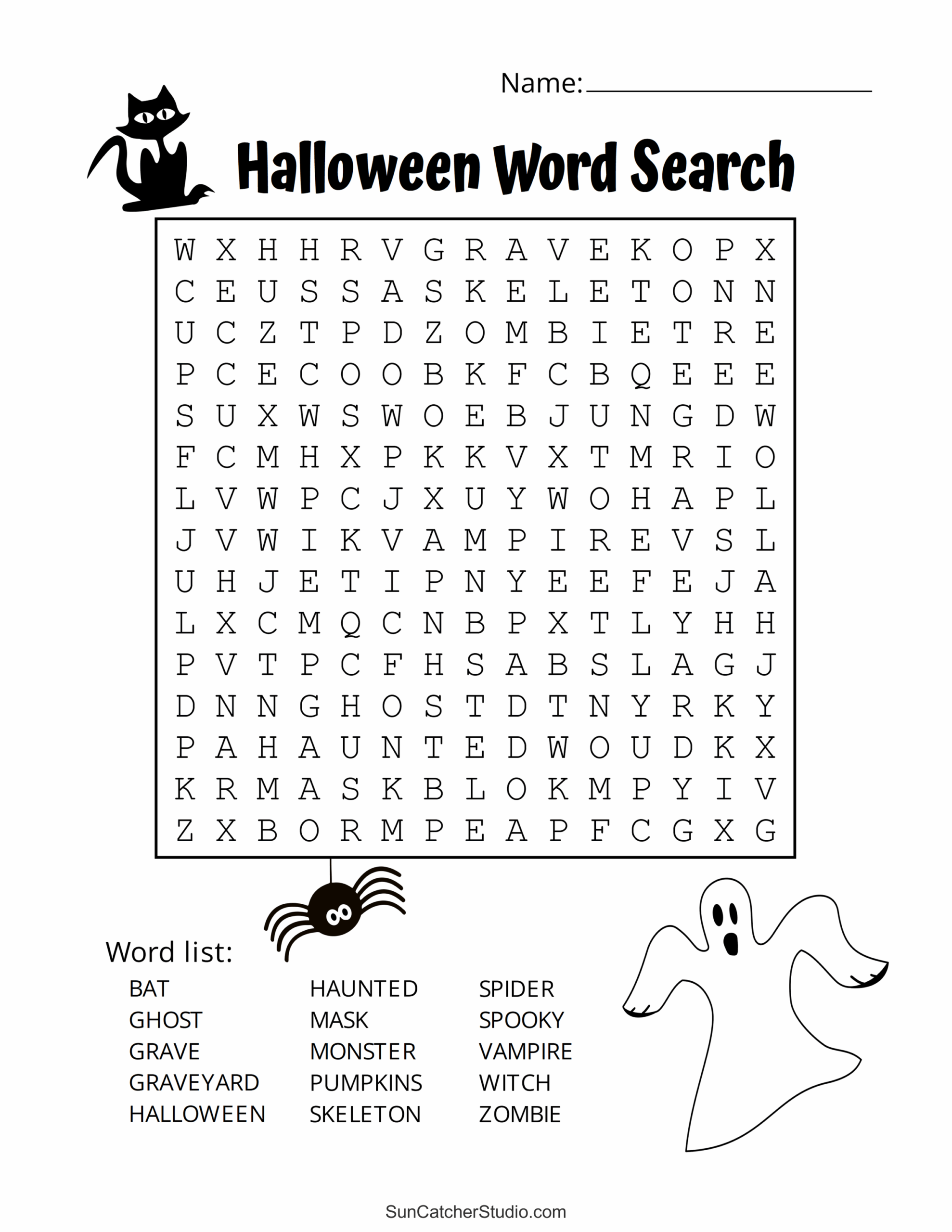 Printable Word Search