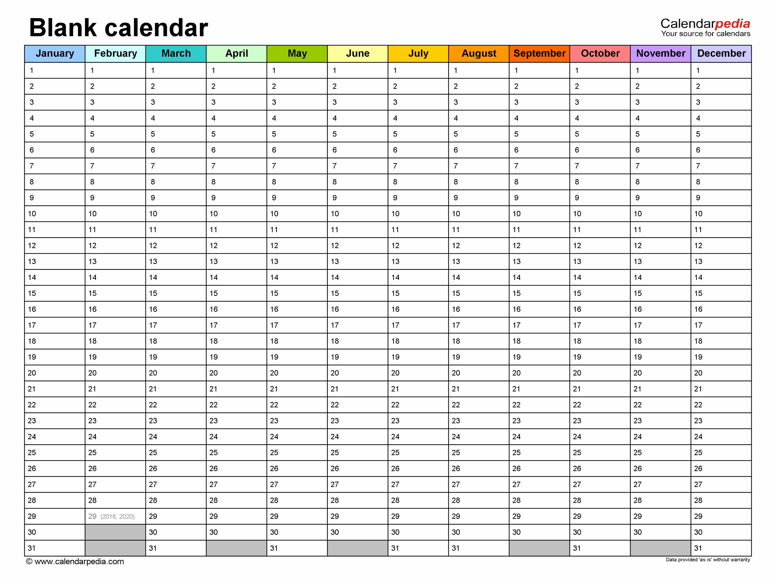 Free Printable Microsoft Word Templates